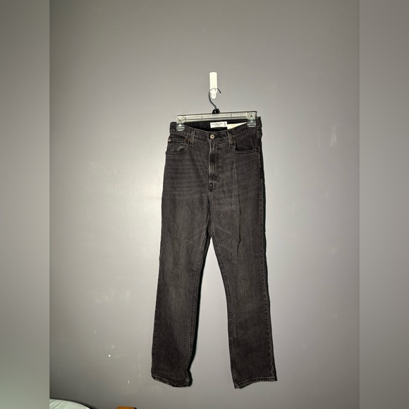 Abercrombie & Fitch The 90s Straight Ultra High Rise Jeans Size 25 - Picture 2 of 5